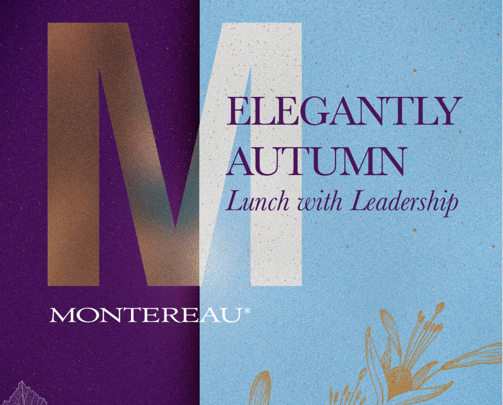 M Elegantly Autumn Lunch event banner